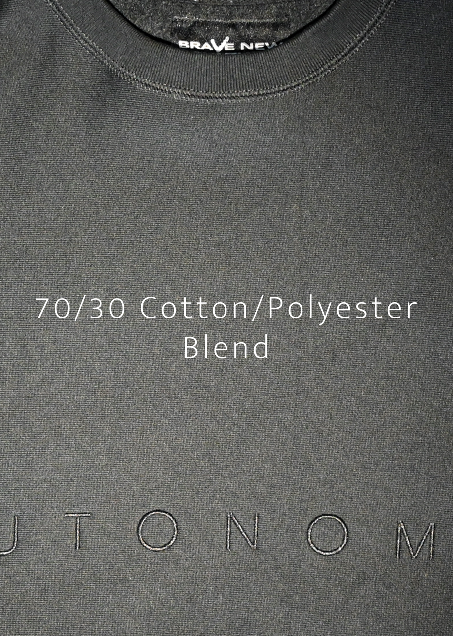 SOLD OUT -AUTONOMY- •Pre-order• -Heavyweight Cross-Grain CREWNECK Sweater