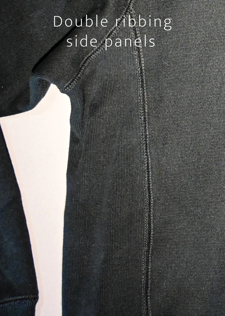 SOLD OUT -AUTONOMY- •Pre-order• -Heavyweight Cross-Grain CREWNECK Sweater