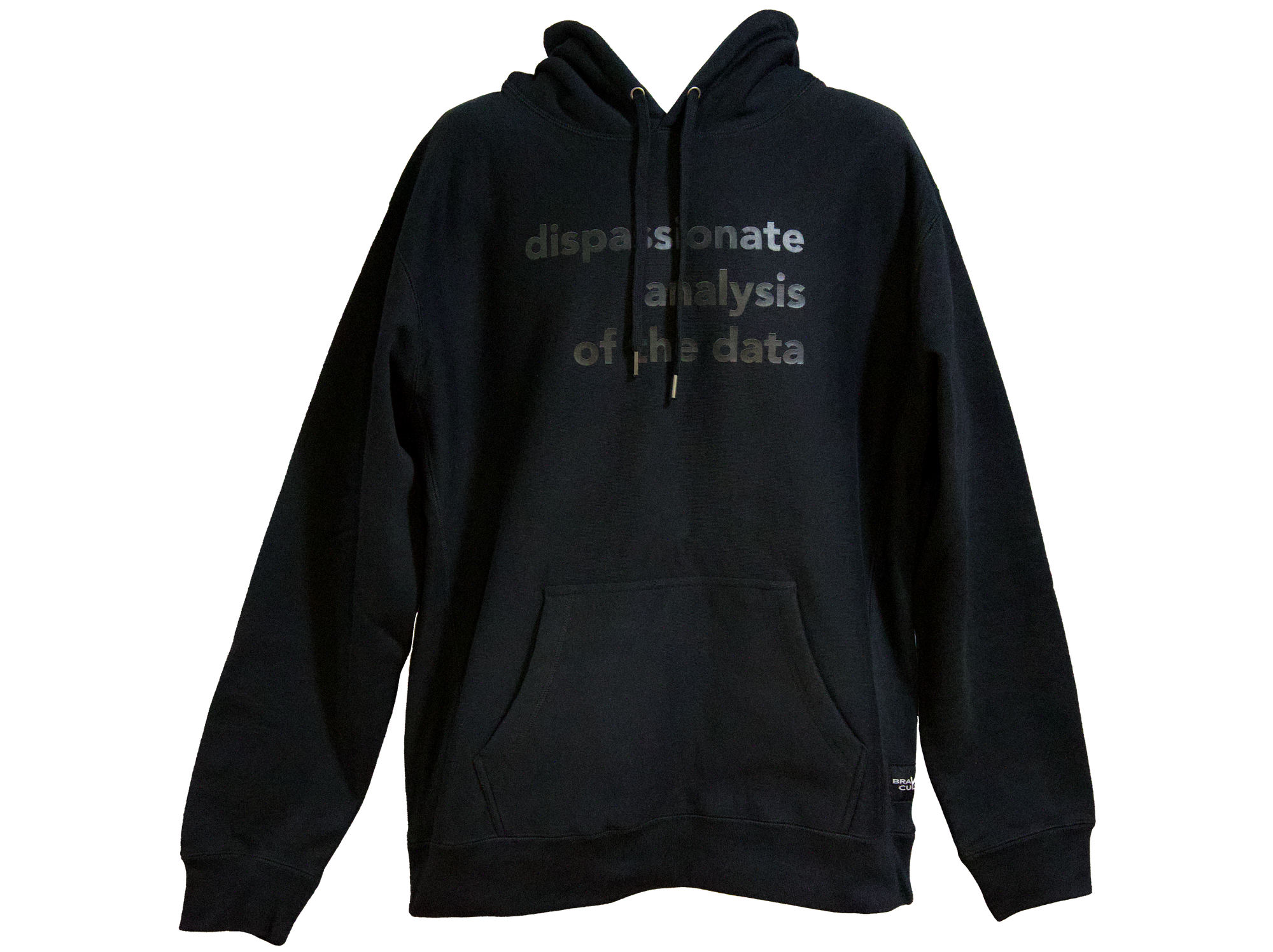 **SOLD OUT from Pre-Order** THE DATA - Limited Edition - HEAVYWEIGHT Cross-Grain Hooded Sweater