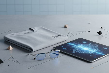 The DATA premium cotton t-shirt lifestyle banner