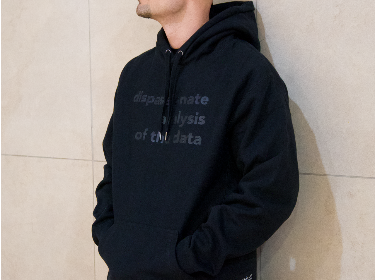 **SOLD OUT from Pre-Order** THE DATA - Limited Edition - HEAVYWEIGHT Cross-Grain Hooded Sweater